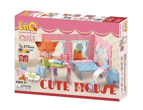 Bild av LaQ Sweet Collection Cute House- Pastellhuset