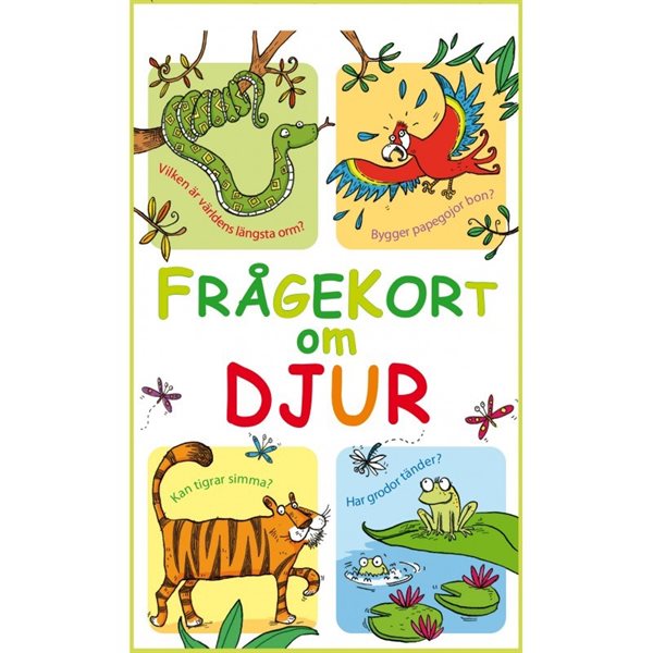 Bild av Frågekort om Djur