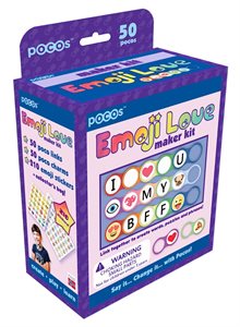 Bild av Pocos Emoji Love - maker kit 50 bitar