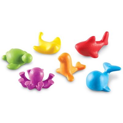 Havsdjur - räknefigurer