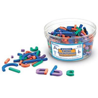 Magnetisk bokstavs- och sifferkonstruktion