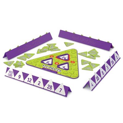 Mattetriangel spel- multiplikation och division