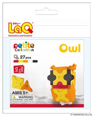 LaQ Petite Collection Owl- Uggla