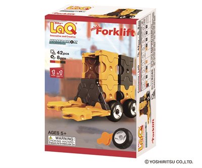 LaQ Hamacron Constructor Mini Forklift- Gaffeltruck