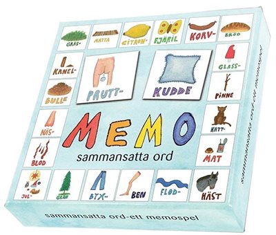Prutt-kuddememo, sammansatta ord